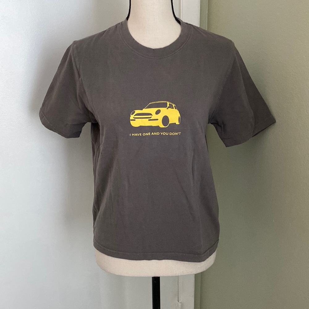 Mini Cooper Woman’s Cropped T-shirt